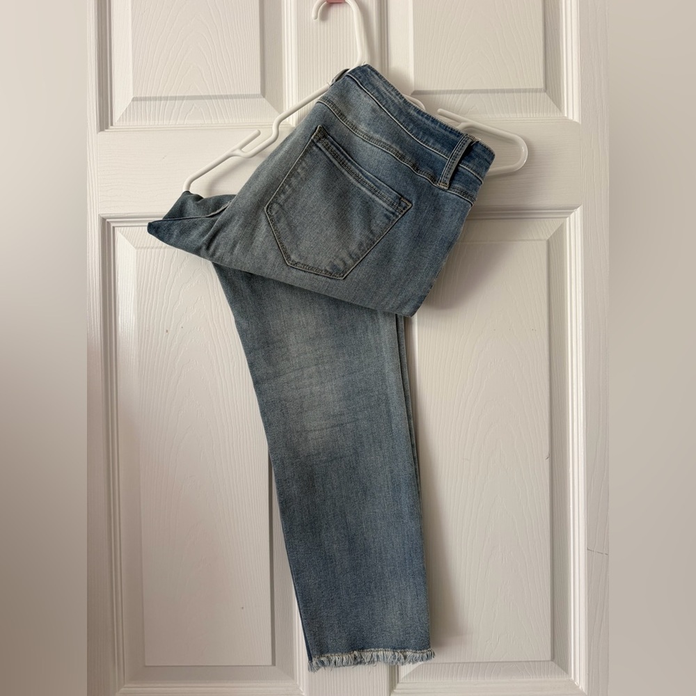 Buffalo David Bitton “Jess” Women’s Skinny Jeans in Light Blue Wash